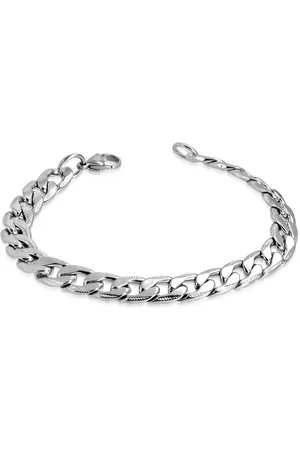 Amanto Armband Abel - 316L Staal - Ovaal - 9mm - 22cm