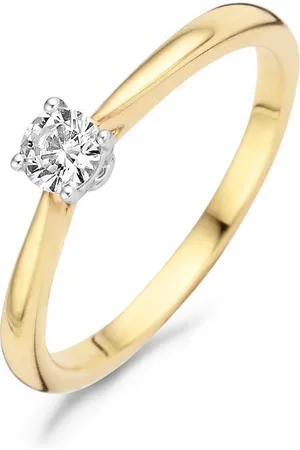 Blush 14 Karaat Gouden Ring (Maat: 54)