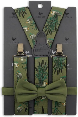Sir Redman Bretels met strik - bretels combi pack Jacht Seizoen