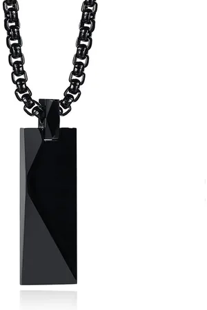Mendes Ketting met Hanger Geometrisch - Langwerpig