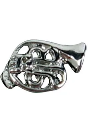 Aim Armband medaillon, hoorn, zilver
