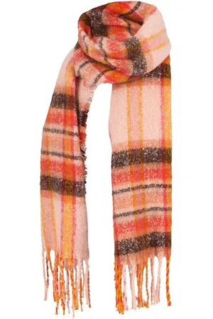 sarlini Sjaal dames - Sjaals - Winter - Gestreept - Gebreid - 200 x 45 cm