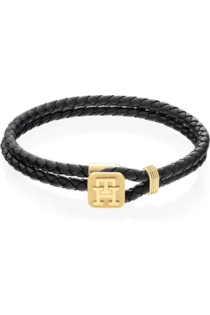 Tommy Hilfiger TJ2790531 Heren Armband - Leren armband - Sieraad - Leer - 8 mm breed - 19 cm lang