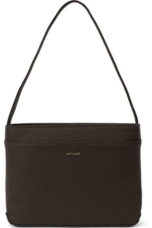Matt & Nat Matt & Nat - Luisa Purity Shoulder Bag Truffle