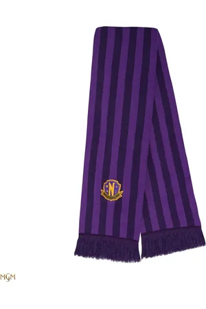 Cinereplicas Wednesday - Nevermore Academy Scarf Purple