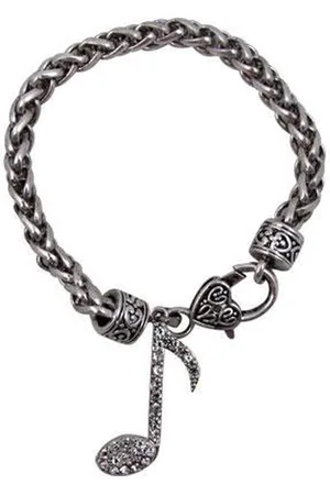 Aim Armband met hanger muzieknoten