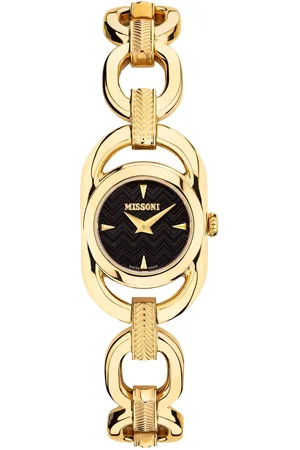 Missoni Gioiello MWGCA0323 Horloge - Staal - Goudkleurig - Ø 22 mm