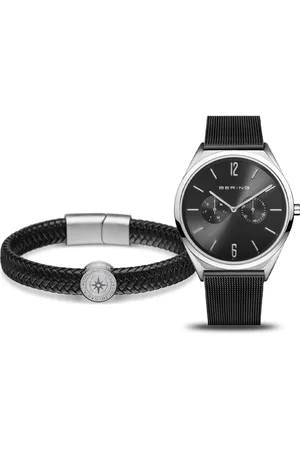 Bering 17140-102-GWP - Set Polshorloge en Armband - Heren - Kwarts - Ultra Slim
