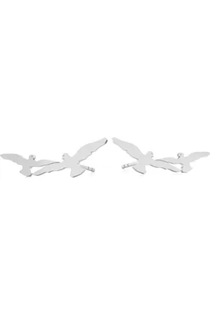 ARLIZI 1871 Oorbellen vogels oorklimmers - 925 sterling - 19,5 mm