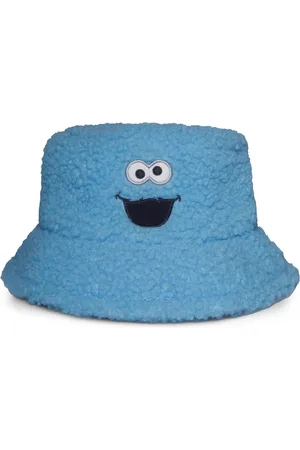 Difuzed Sesamstraat - Cookie Monster Bucket hat/Vissershoed