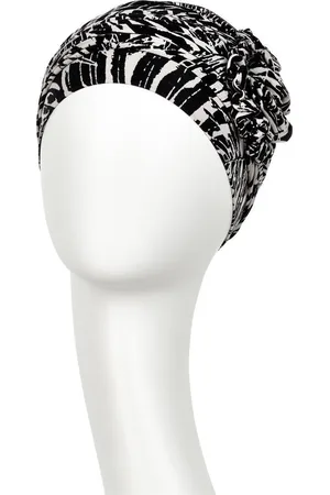 CHRISTINE Lotus Turban Printed Shaded Nature (chemomutsje)