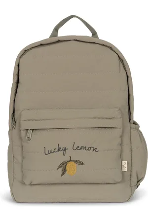 Konges Sløjd Juno Rugzak/Boekentas medium - B25xD10,5xH32cm - Laurel Oak