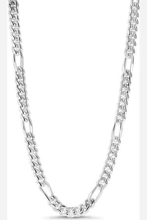 Juwelier Emo Gourmet Met Fantasie Schakel ketting 925 Gerhodineerd - 4.5mm breed