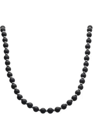 Bela Donaco Herenketting Classic B6 – Onyx – Sterling Zilver