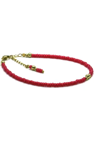 Heaven Eleven Dames - Enkelbandjes - Goud RVS - - 3mm - verstelbaar 23cm + 4cm