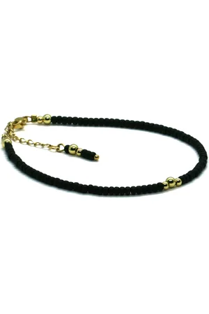Heaven Eleven Dames - Enkelbandjes - Goud RVS - - 3mm - verstelbaar 23cm + 4cm