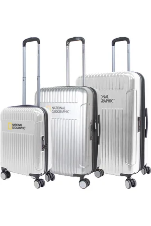 NATIONAL GEOGRAPHIC Harde Kofferset 3-Delig / Reiskofferset / Trolleyset - Transit -