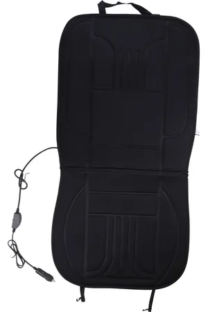Dunlop Autostoelverwarmer 12V - 98 x 49 CM - Autostoelhoes met Verwarming - 45 W - 2 Warmtestanden - Stoelverwarmer