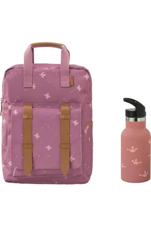 Fresk Rugzak + drinkfles thermos Swallow/Birds