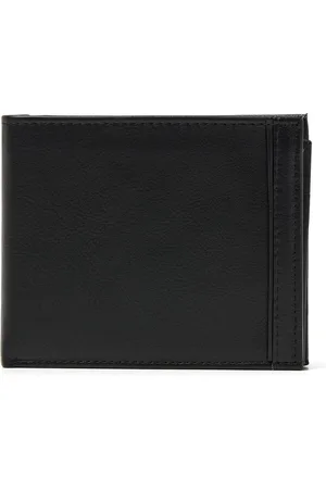 dR Amsterdam Leren Heren Portemonnee Billfold met RFID | Anti-Skim met 10 Creditcardvakken, 2 Briefgeldvakken & Muntgeldvak | Pasjeshouder voor Mannen | 67-Series - 67559 Black
