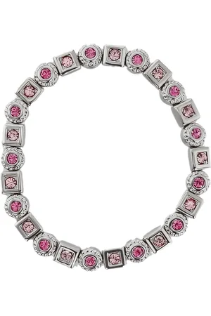 Behave Klassieke Elastische Armband met Stenen