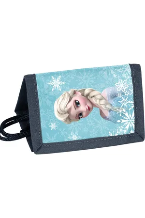 Disney Portemonnee Elsa - 12 x 8,5 x 1 cm - Polyester