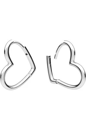 ARLIZI 2281 Oorbellen hartje oorhaak - sterling - 2 cm