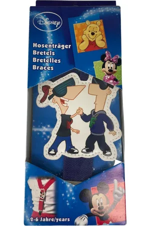 Pierre Mouton Disney Bretel - Bretels - Kinderen - Phineas & Ferb - - 3 clips