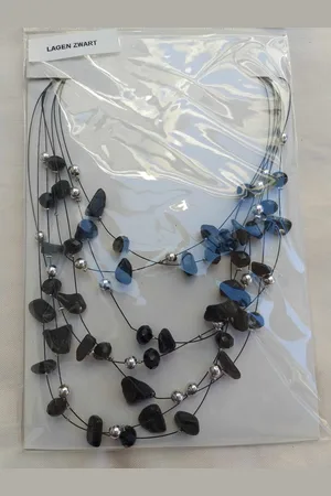 Fashion Jewelry Zwarte lagen ketting
