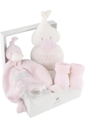 BAMBAM Cadeaudoos Eend, bijtring ster, sokjes - - Baby cadeau
