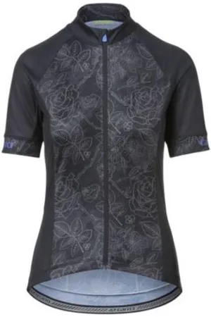 Giro Chrono Sport Fietsshirt KM Dames Floral Maat XL