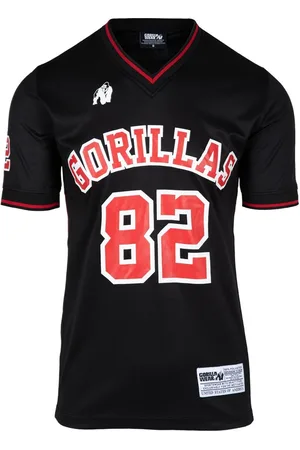 Gorilla Wear San Mateo T-shirt - Zwart/Rood - S