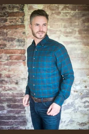 Gcm Heren blouse flanel - maat 3XL