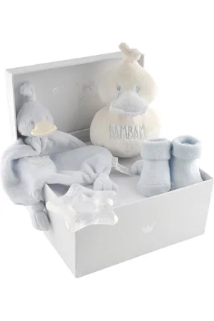 BAMBAM Cadeaudoos Eend, bijtring, sokjes - - Baby cadeau
