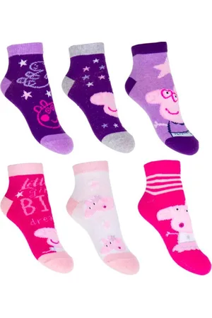 Peppa Pig Sokken - 6 pack - Maat 31 - 34