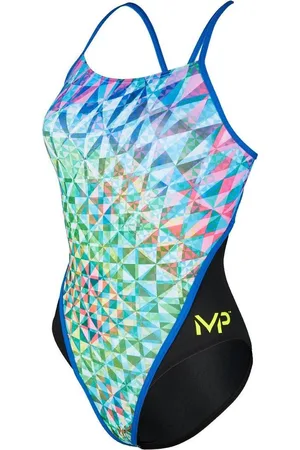 Michael Phelps Chrystal RB - Badpak - Dames - 28 - Multicolor/Zwart