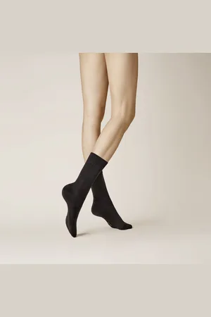 Kunert Soft Wool Cotton Dames Sokken - Brown mel. - Maat 35-38