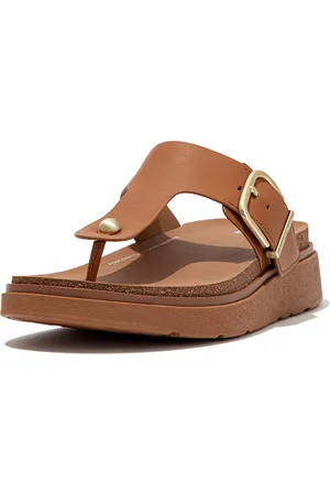 FitFlop Gen-FF Buckle Leather Toe-Post Sandals - Maat 42