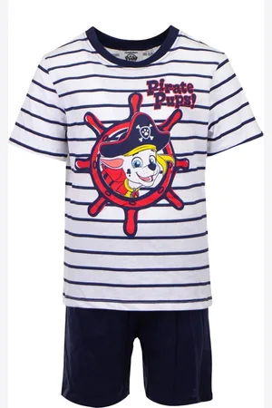 Nickelodeon Paw Patrol Short Pyjama - Shortama - Marshall - Pirate Pups blauw. Maat 98 cm / 3 jaar
