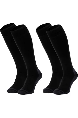 Nomad ?? Skisokken Premium Merinowol 2-Pack | Maat 39/42 | Ski??n / Snowboarden / Wandelen | Goede vochtafvoer | Extra versteviging | Ski Sokken Heren / Dames