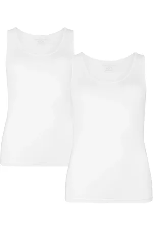 Bamboo Basics Comfortabel & Zijdezacht Anna - Bamboe Singlet (Multipack 2 stuks) Dames - - M