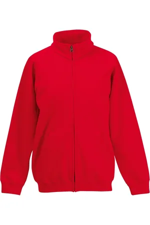 Fruit Of The Loom Kinder / Kinderen Unisex Poly-Katoen Sweat jack