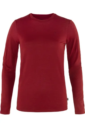 Fjällräven Abisko Wool LS Women - Outdoorshirt - Dames - Lange mouw - - Maat M