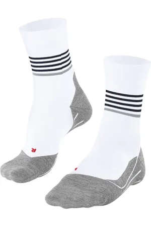 Falke RU4 Endurance Reflect Hardloopsokken anti blaren, anti zweet katoen sportsokken heren wit - Maat 39-41
