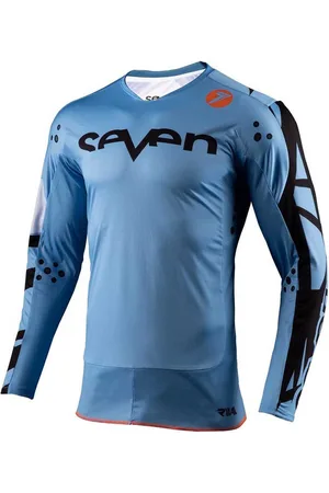 7 for all Mankind Rival Trooper 2 Langarm Enduro Trui Blauw M Man