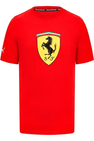 FERRARI Scuderia Fanwear Mens Large Shield Tee 3XL