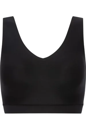 Chantelle Bralette top met vulling - Soft Stretch - Padded top - Bralette / BH Top naadloos dames - Rood - - Beige - XXL