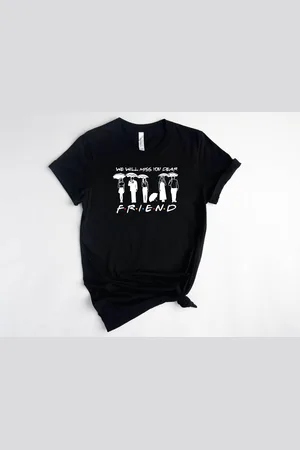 Bella + Canvas Lykke Friends Shirt | Herinnering aan Matthew Perry | Chandler Bing T-shirt| | Maat L