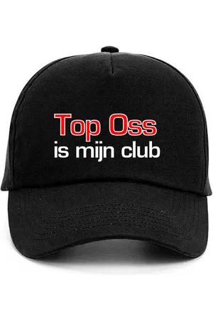 Beechfield Pet met tekst: Top Oss is mijn club