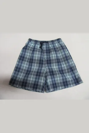 Petit Bateau Jongen ,zwwemshort , geruit , , 6 jaar 114